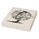 Search for globe rubber stamps Vintage