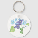 Search for violet spring flower key rings Botanical