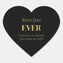 Search for day wedding stickers Best day ever