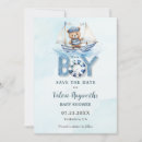 Search for baby boy save the dates Whimsical