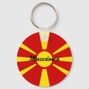 Search for macedonia key rings Macedonian flag