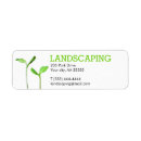 Search for landscaper return address labels Professional