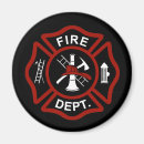 Search for firefighter shield magnets Fireman