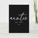 Search for new aunt cards Aunt to be