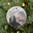 Search for bride to be christmas tree decorations Our first christmas