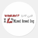 Search for mixed breed dog stickers Pet
