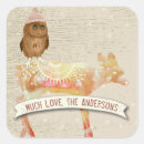 Search for deer in the woods stickers Typography