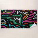 Search for 80s beach towels Black