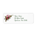 Search for nostalgia return address labels Floral