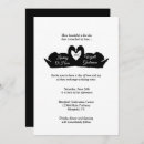 Search for black swan invitations Heart