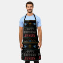Search for ugly christmas sweater aprons Jesus