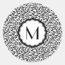 Search for leopard print monogram stickers Animals