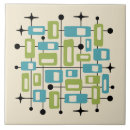 Search for green and blue pattern tiles Retro