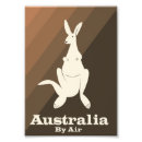 Search for cartoon kangaroo posters Vintage travel