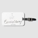 Search for quote luggage tags white
