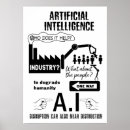 Search for artificial intelligence posters Robotics