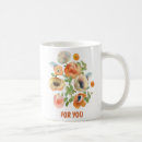 Search for bouquet mugs Orange
