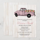 Search for truck baby shower invitations Floral