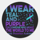 Search for suicide prevention ribbon stickers Stress management