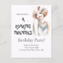Search for retro 20s flapper invitations Jazz age