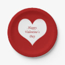 Search for valentines day paper plates Happy valentine's day