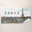 Search for paris bath towels Watercolor
