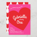 Search for valentine 1st birthday invitations Party