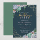 Search for letter birthday invitations Glitter