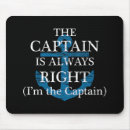 Search for funny sailing mousepads Captain