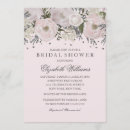 Search for pretty bridal shower invitations Blush