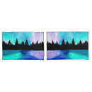 Search for river pillowcases Watercolor