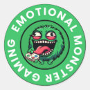 Search for funny monster stickers Cute