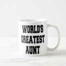 Search for worlds greatest aunt mugs Aunts