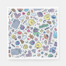Search for abby cadabby and elmo napkins Ernie
