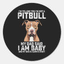 Search for funny pitbull stickers Humour