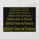 Search for infinity postcards Forever