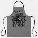 Search for recipes aprons For him