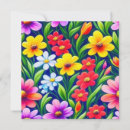 Search for colourful floral pattern cards Cute