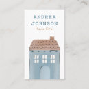 Search for house sitter business cards Simple