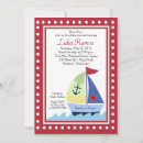 Search for little sailboat invitations anchor