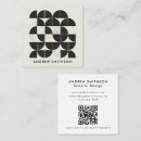 Search for shape business cards Interior design