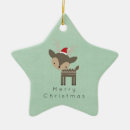 Search for retro deer christmas tree decorations Cute