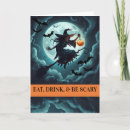 Search for witch halloween cards Illustration