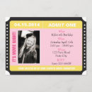 Search for movie theatre birthday invitations Ticket