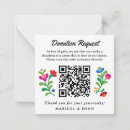 Search for donation requests Qr code
