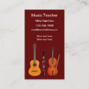 Search for flute business cards Teacher