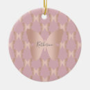 Search for pink butterfly christmas tree decorations Simple