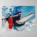Search for flight attendant posters Aeroplane