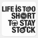 Search for life is short stickers Car