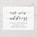 Search for moving house postcards Change of address